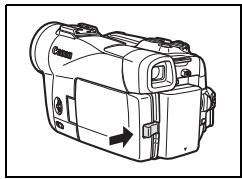 CANON MVX350I - Quand vous avez fini l'enregistrement - 1