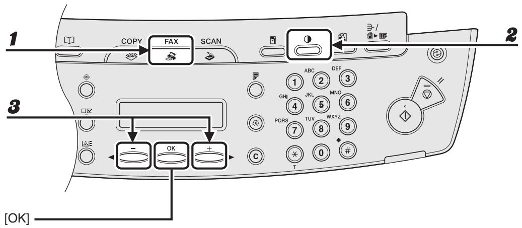 CANON I-SENSYS MF4140 - Appuyez sur [ -] ou [+ ] pour sélectionner la résolution, puis appuyez sur [OK]. - 1