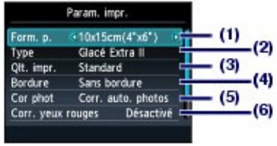 CANON PIXMA MG5150 - Modification des paramètres - 1