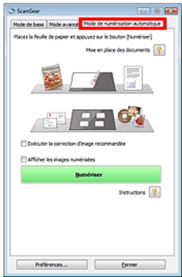 CANON PIXMA MG5150 - Mode de numérisation automatique - 1