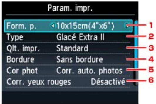 CANON PIXMA MG5150 - Dans chaque menu de impression photo amusante: - 2