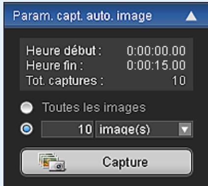 CANON PIXMA MG5150 - Zone de paramétrage de la capture automatique d'image - 1