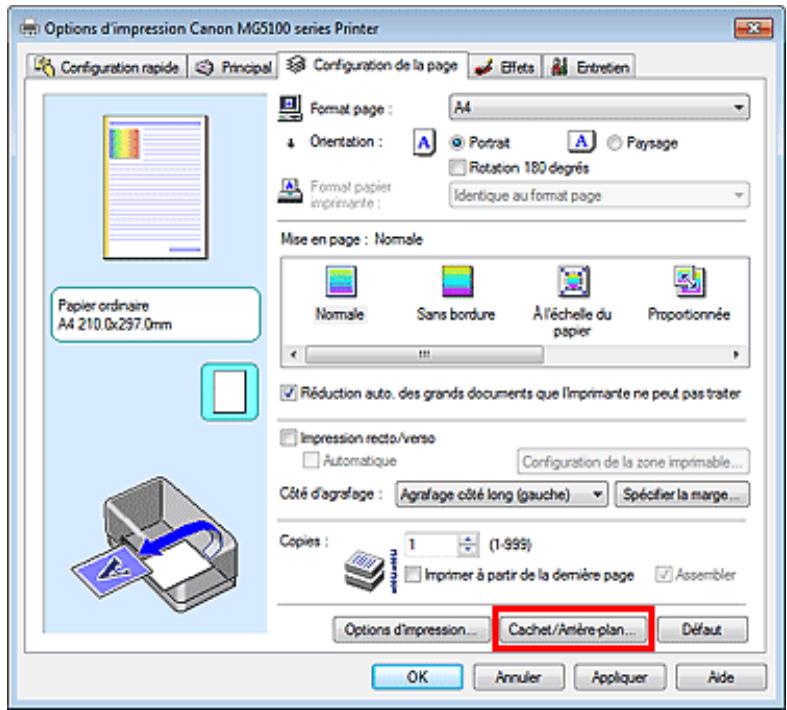 CANON PIXMA MG5150 - Impression d'un cachet - 1