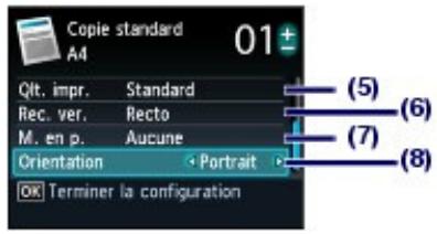 CANON PIXMA MG5150 - Modification des paramètres - 2
