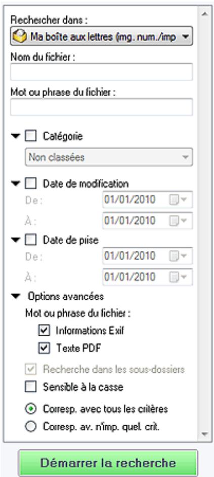 CANON PIXMA MG5150 - Recherche avancée - 1