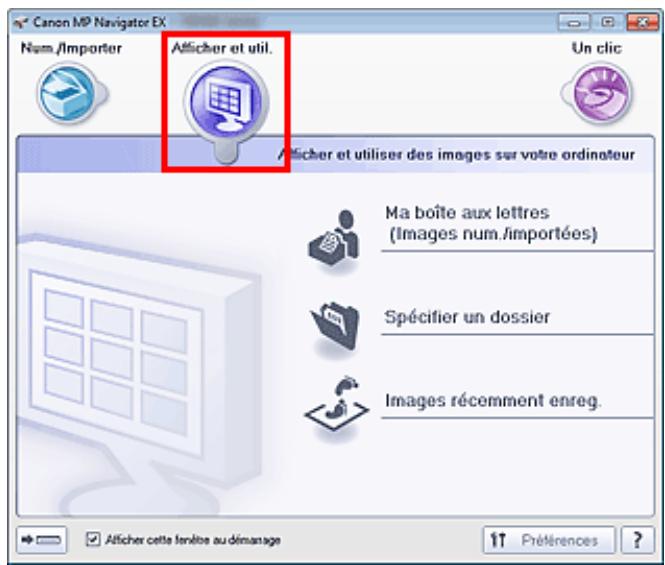 CANON PIXMA MG5150 - Onglet afficher et utiliser des images sur votre ordinateur - 1