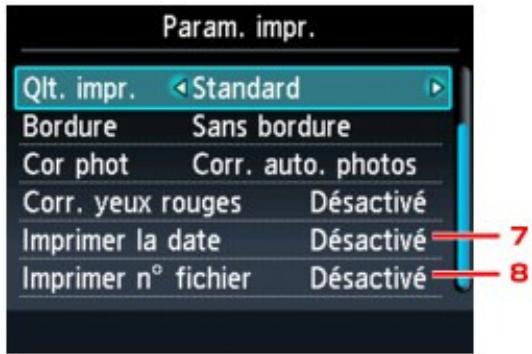 CANON PIXMA MG5150 - Dans chaque menu de impression photo amusante: - 3