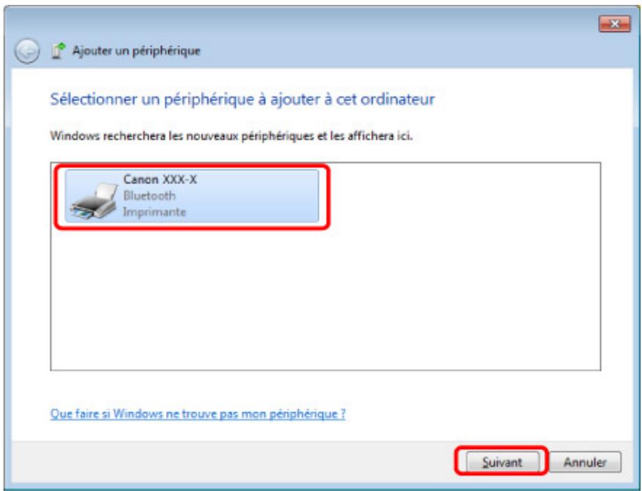 CANON PIXMA MG5150 - Sous windows 7 ou windows vista : - 1