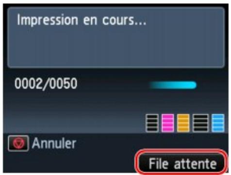 CANON PIXMA MG5150 - Ajout de la file d'attente d'impression - 1