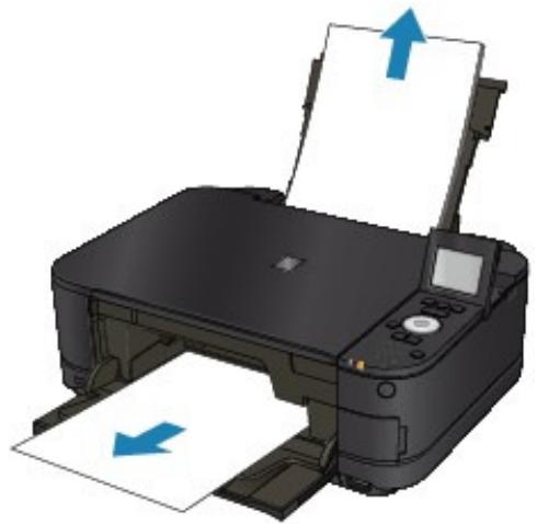 CANON PIXMA MG5150 - Bourrage papier au niveau de l'emplacement de la sortie papier ou du réceptacle arrêté - 1