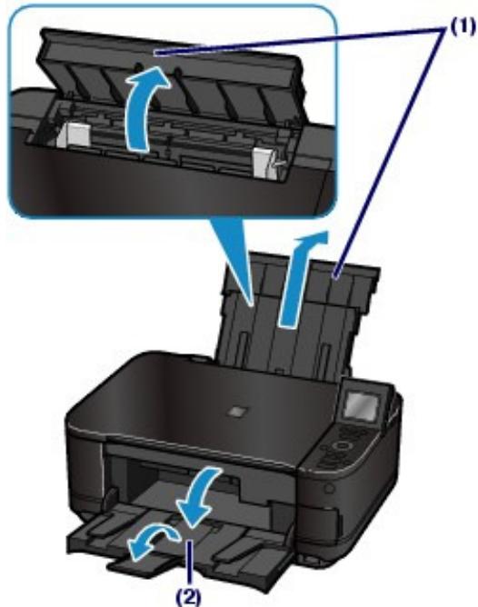CANON PIXMA MG5150 - Chargez le papier. - 1