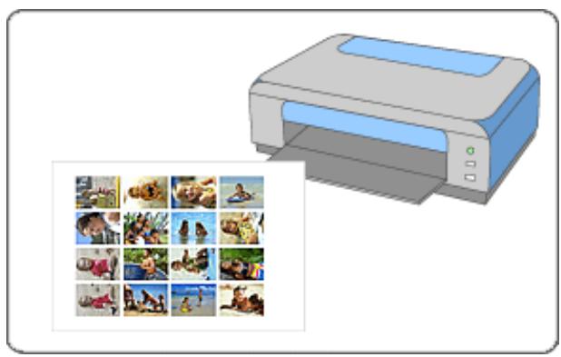 CANON PIXMA MG5150 - Impression d'autocollants - 1