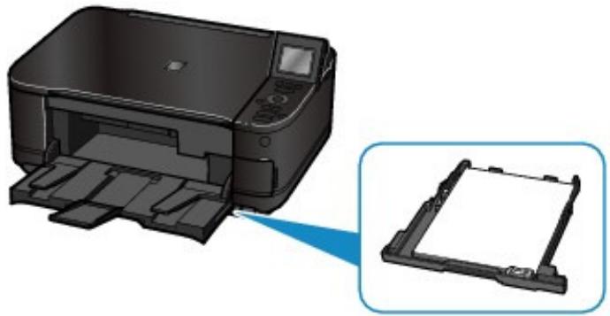 CANON PIXMA MG5150 - Chargement du papier ordinaire dans la cassette - 1
