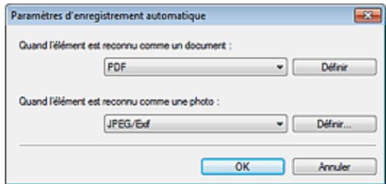 CANON PIXMA MG5150 - Lorsque type de document est défini sur numérisation automatique - 1