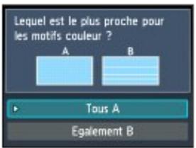 CANON PIXMA MG6150 - ■ Examen du motif de vérification des buses - 3