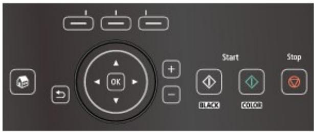 CANON PIXMA MG6150 - ■ Utilisation du panneau de contrôle - 1