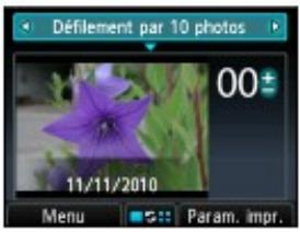 CANON PIXMA MG6150 - - Changement de l'affichage - 4