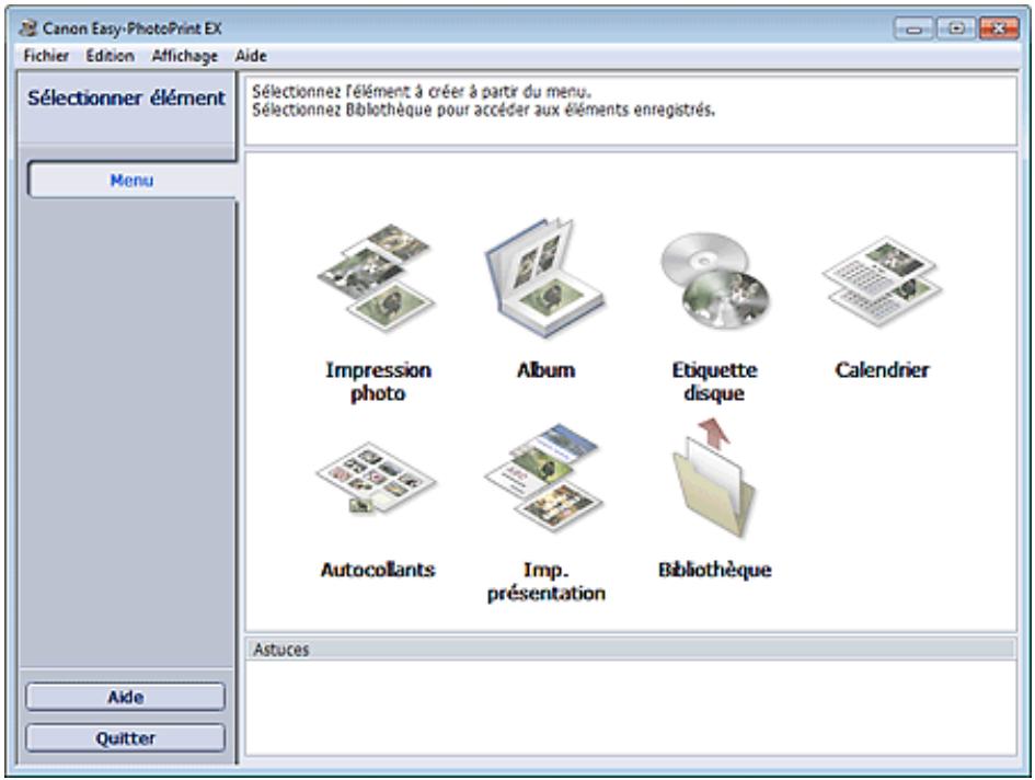 CANON PIXMA MG6150 - Démarrage d'Easy-PhotoPrint EX - 1