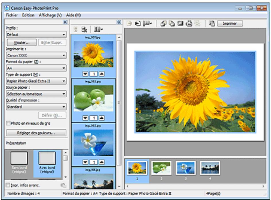 CANON PIXMA MG6150 - Dans le menu Fichier d'Adobe Photoshop ou Adobe Photoshop Elements, sélectionnez Automatisation > Canon Easy-PhotoPrint Pro.... - 1