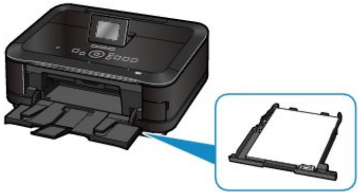 CANON PIXMA MG6150 - - Chargement du papier ordinaire dans la cassette - 1