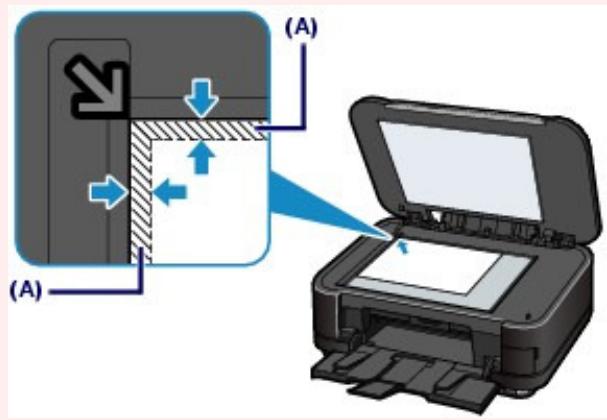 CANON PIXMA MG6150 - - Chargement de l'original à aligner sur le repère d'alignement - 2