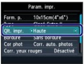 CANON PIXMA MG6150 - - Opérations de base dans les écrans de paramètres - 2