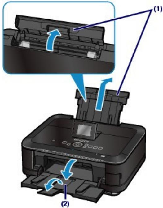 CANON PIXMA MG6150 - Chargez le papier. - 1