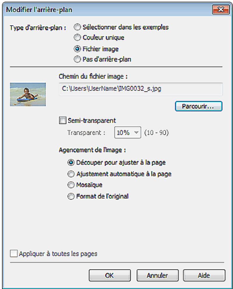 CANON PIXMA MG6150 - Si l'option Fichier image est sélectionnée - 1
