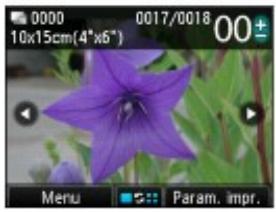 CANON PIXMA MG6150 - - Changement de l'affichage - 2