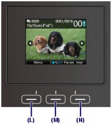 CANON PIXMA MG6150 - Utilisation des boutons Fonction - 1