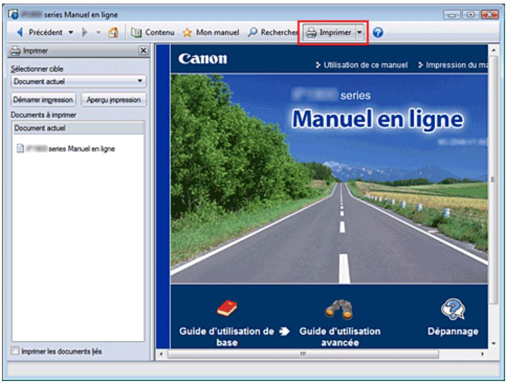 CANON PIXMA MP240 - Impression du manuel - 1