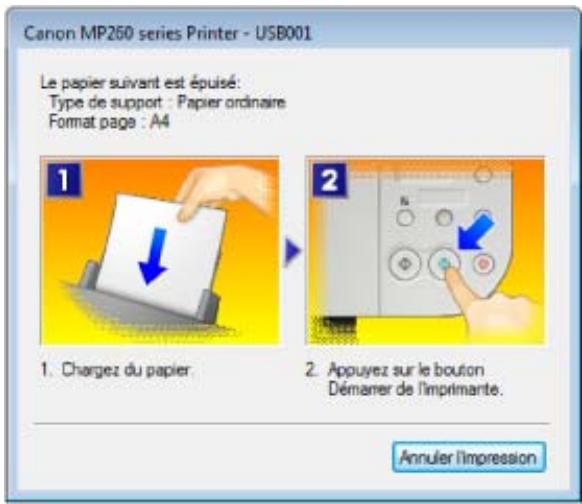 CANON PIXMA MP240 - En cas d'erreur - 2