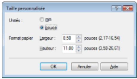 CANON PIXMA MP240 - Sélectionnez le format du papier - 2