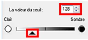 CANON PIXMA MP240 - Ajustement du seuil - 1