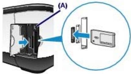 CANON PIXMA MP240 - Insérez une seule carte mémoire dans l'emplacement de carte. - 1
