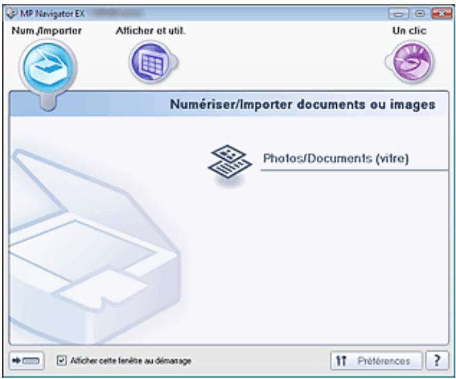 CANON PIXMA MP240 - Démarrez MP navigator EX. - 1