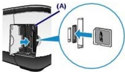CANON PIXMA MP240 - Insérez une seule carte mémoire dans l'emplacement de carte. - 2