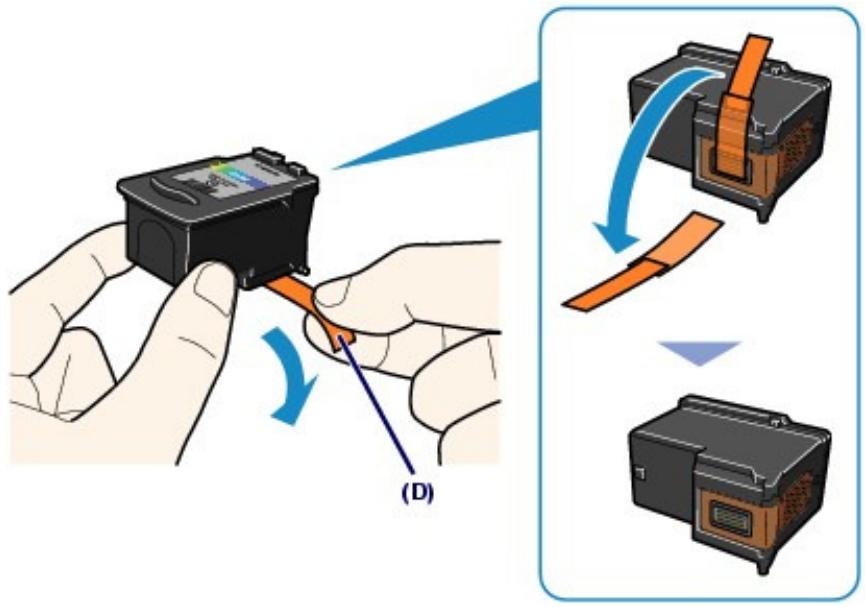 CANON PIXMA MP495 - Préparez la cartouche FINE neuve. - 1