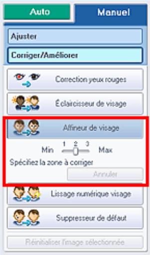 CANON PIXMA MP495 - Correction manuelle - 1