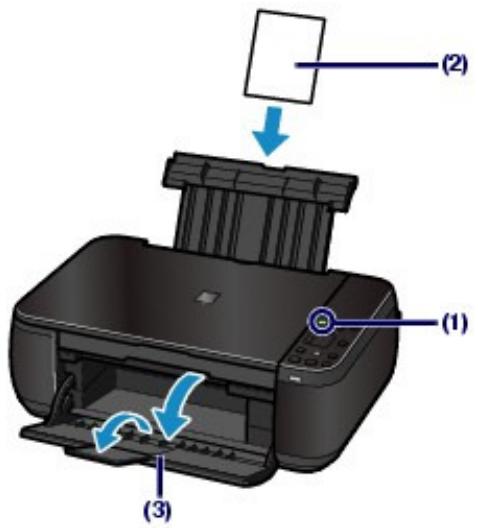 CANON PIXMA MP495 - Préparez l'impression. - 1