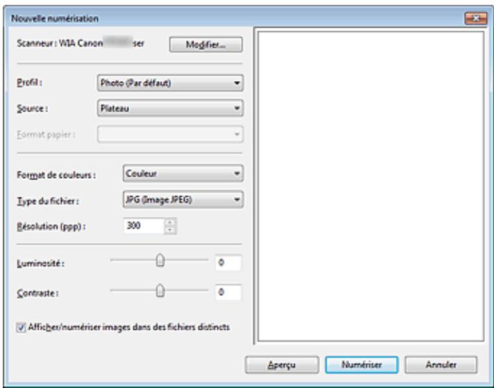 CANON PIXMA MP495 - Numérisation à l'aide du pilote WIA 2.0 - 1
