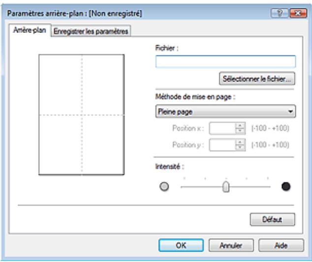 CANON PIXMA MP495 - Cliquez sur Sélectionner l'arrière-plan... - 1