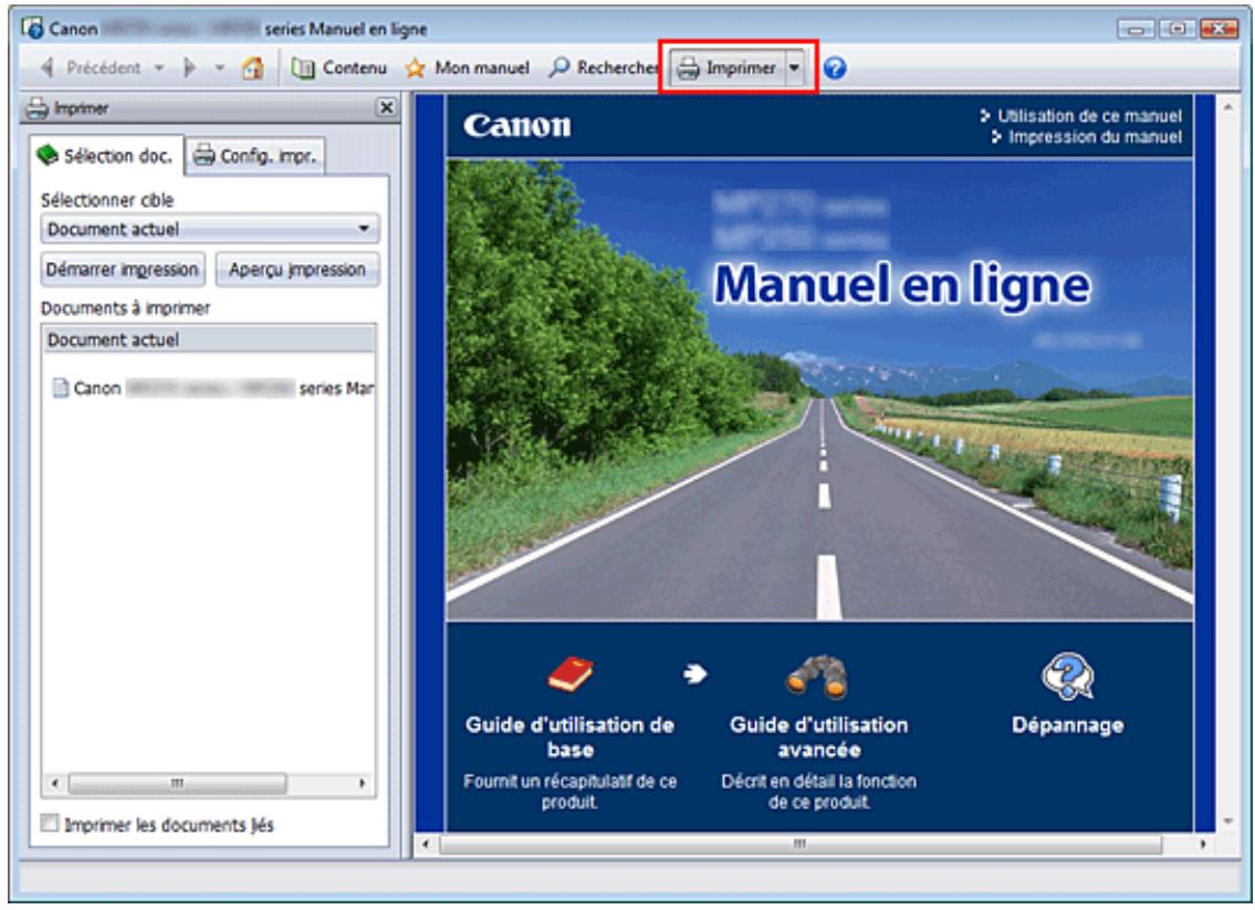 CANON PIXMA MP495 - Impression du manuel - 1