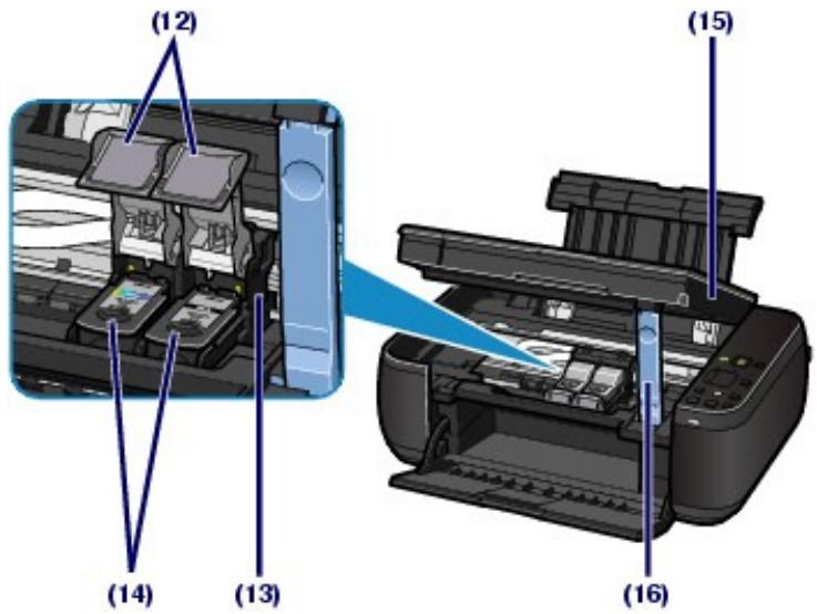 CANON PIXMA MP495 - ■ Vue de l'intérieur - 1