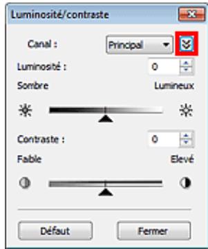 CANON PIXMA MP495 - Ajustement de la luminosité et du contraste - 4