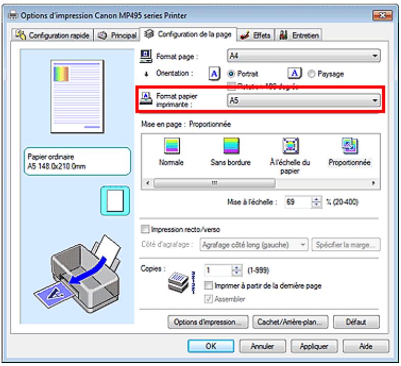 CANON PIXMA MP495 - Impression proportionnée - 3