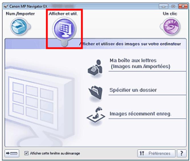 CANON PIXMA MP495 - Onglet Afficher et utiliser des images sur votre ordinateur - 1