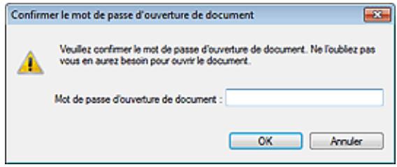 CANON PIXMA MP495 - Mot de passe d'ouverture de document - 1
