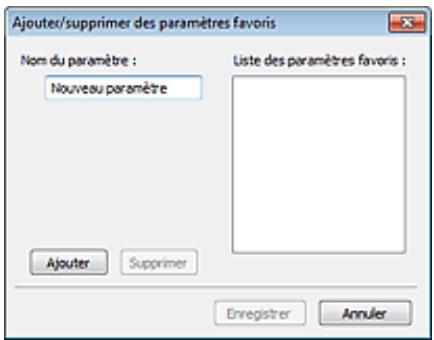 CANON PIXMA MP495 - - Paramètres favoris - 1