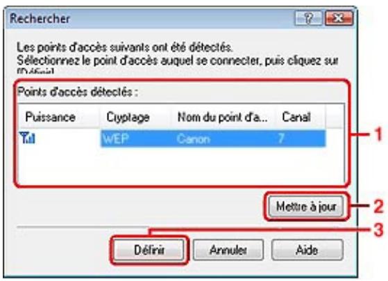 CANON PIXMA MP495 - - Boîte de dialogue Rechercher - 1